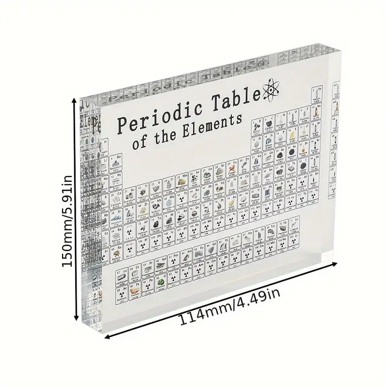 Periodic Table with Real Elements (Collector's Edition) 📚