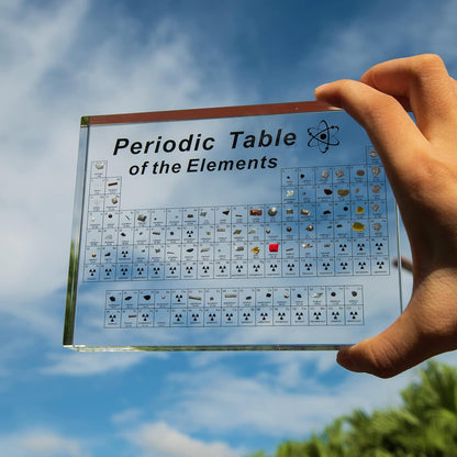 Periodic Table with Real Elements (Collector's Edition) 📚