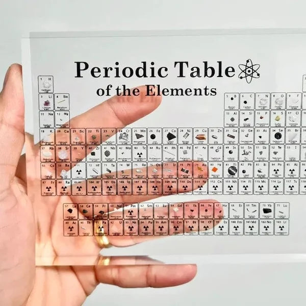 Periodic Table with Real Elements (Collector's Edition) 📚