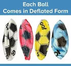 Assorted Inflatable Football 8 Inches Kids Sports Beach Ball