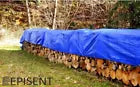 Blue Tarpaulin | Multi-Purpose Polythene Heavy Duty Waterproof Plastic 6X9 FEET