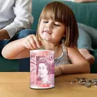 Money Box Tin Pound Sterling Note Design Kids Saving Cash Piggy Bank Coin Tin