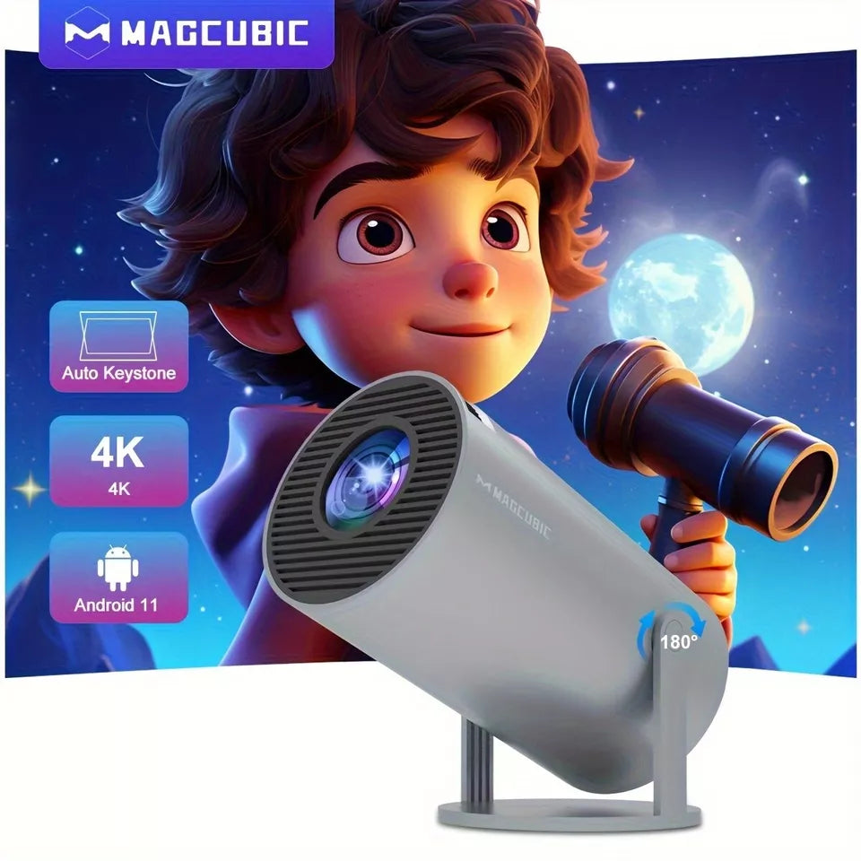 Magcubic Projector HY300Pro 4K Android Wireless5.0 1080P 1280*720P Home Cinema