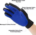 2 Pieces Pet Glove, Pet Grooming Bathing Washing Hair Remover Brush Fur Mitts