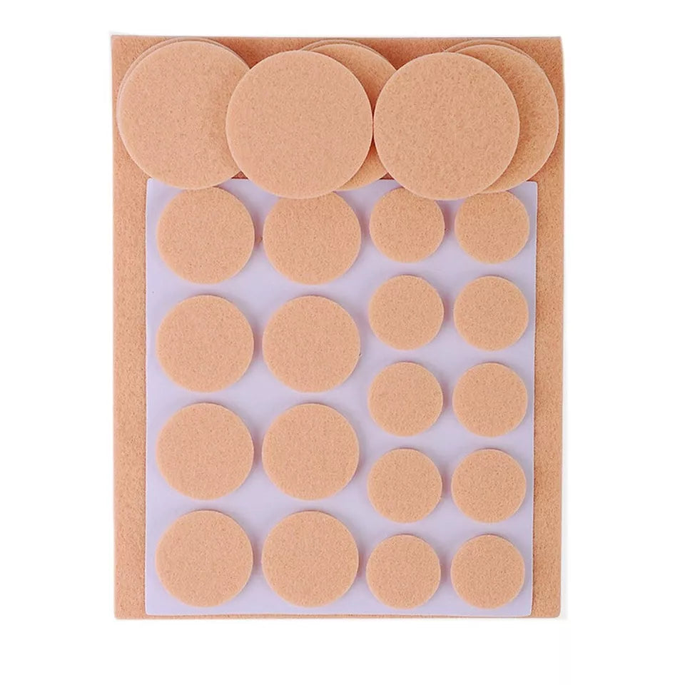 27 Heavy-Duty Self-Adhesive Felt Pads - Protect Floors and Furniture