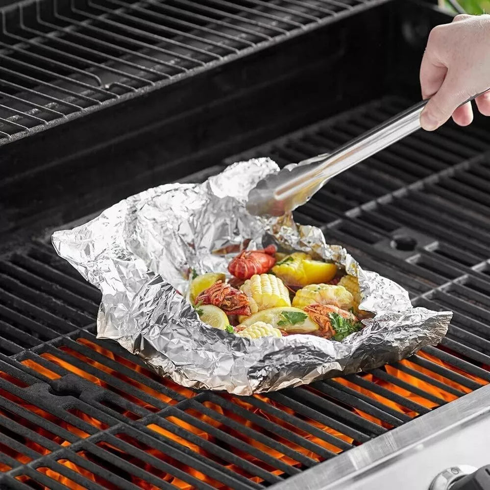 Premium Quality Aluminum Kitchen Catering Tin Foil Roll 10 x30cm (1PC)