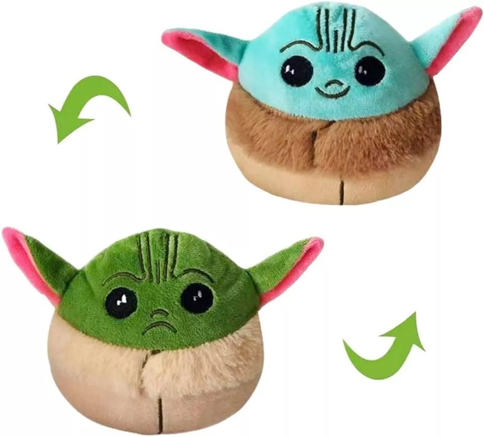 Reversible Star War Baby Yoda Plush Toy | Double-Sided | Soft & Cuddly